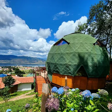 Glamping Sede Campestre Mirador De Pueblo Viejo Hotel Guatavita Exterior photo